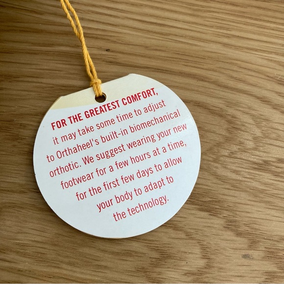 Orthaheel Size 11 Brown, Gold & White Thong Sandals - NWOT - Picture 8 of 9